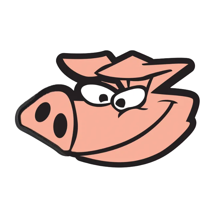 Hawg's pig mascot